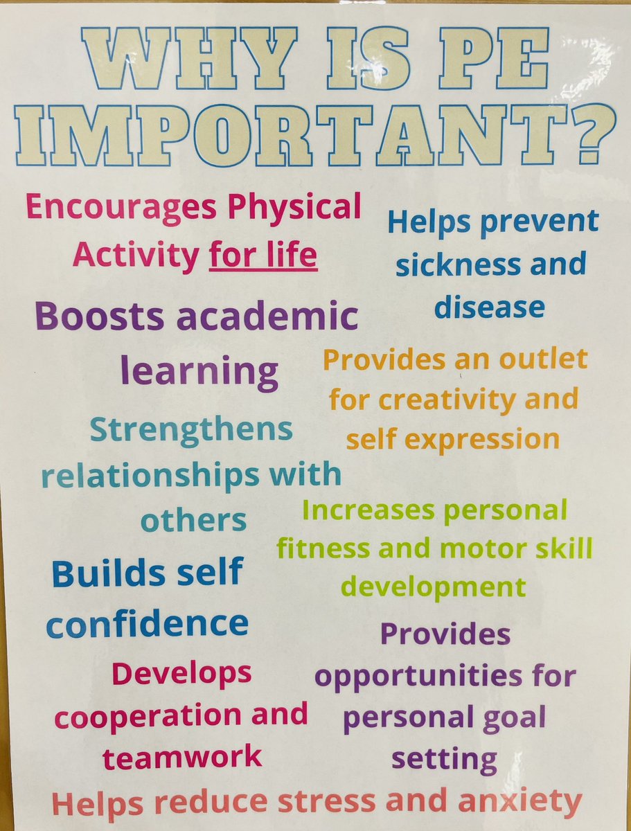 As someone who has been laid off in past due to department downsizing, it makes my ❤️ so happy that Easton Public Schools have ADDED more P.E. &amp; Health class for our K-2 students. 

Meet Ms. Campbell our new Health/Pe teacher !