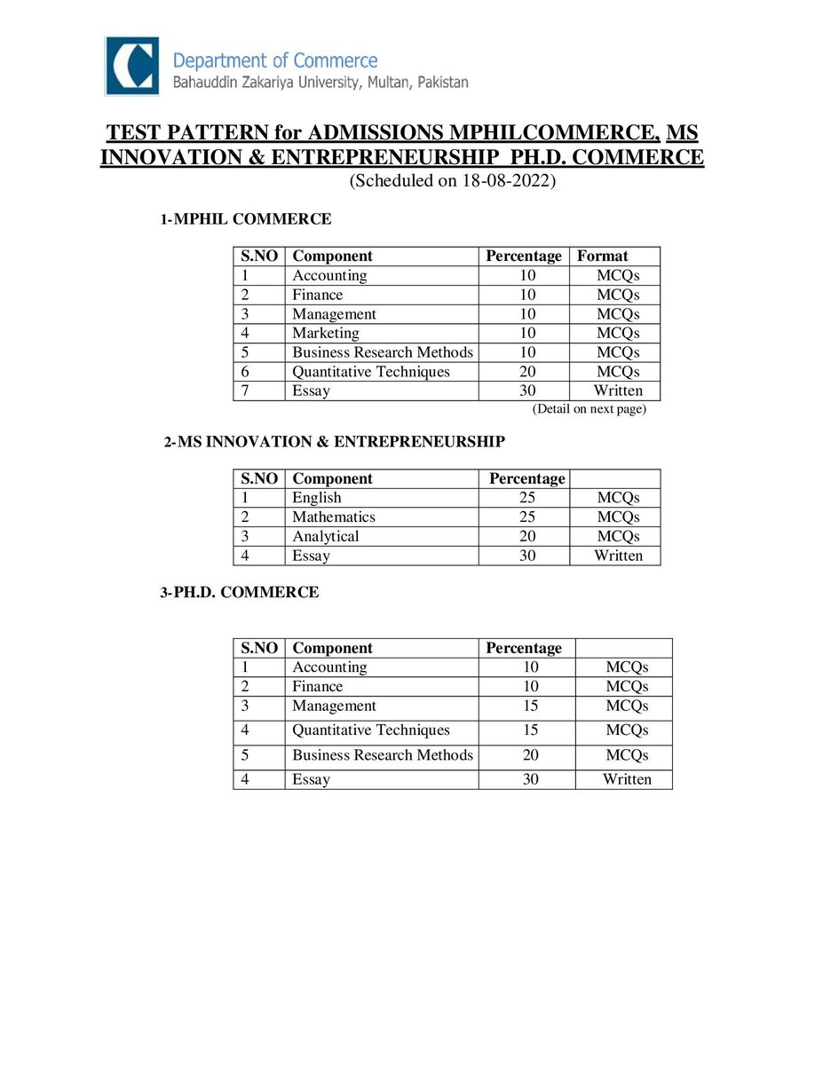 🔝 BZU Multan ❄ tweet media