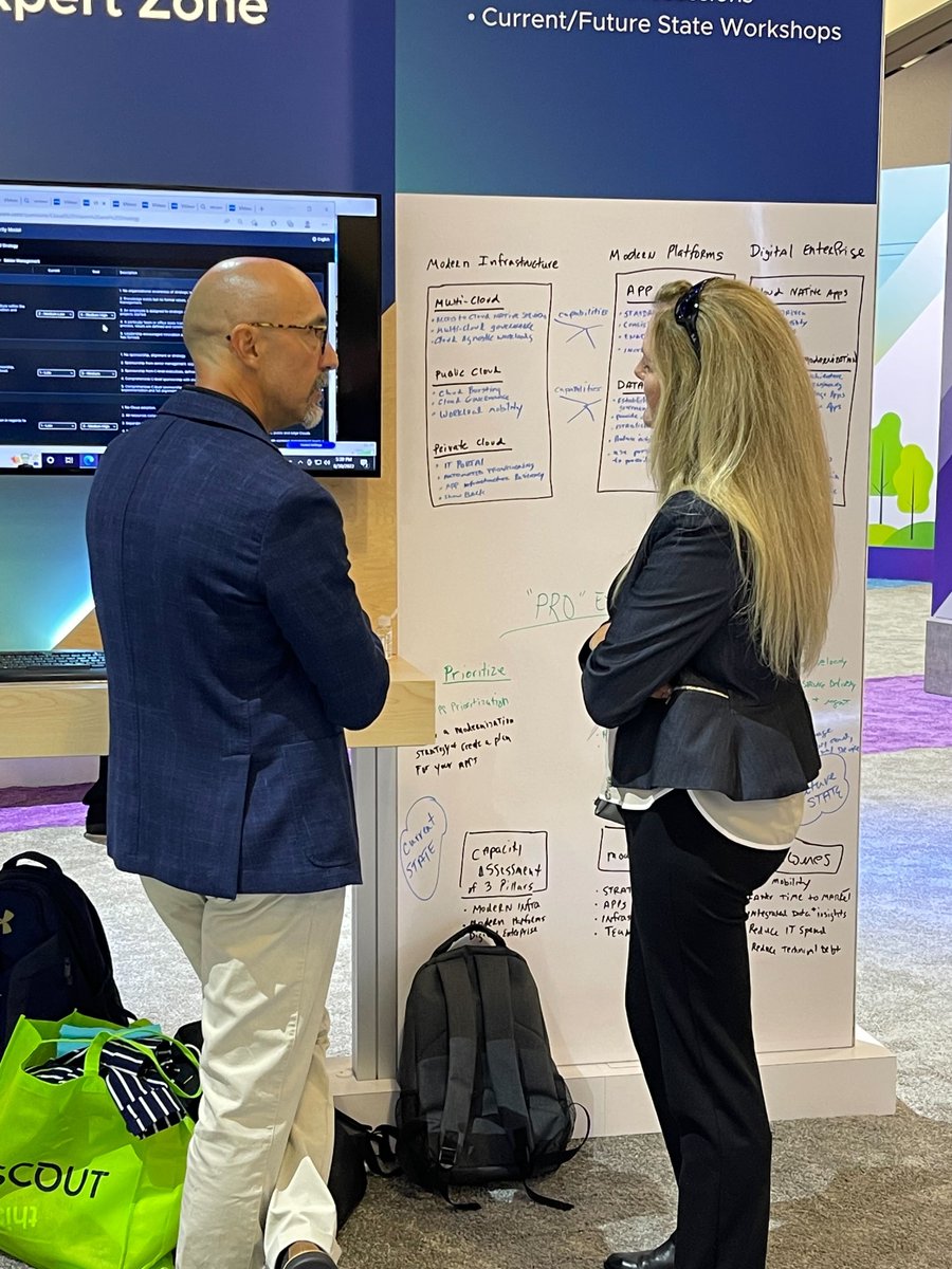 VMwareEducation's tweet photo. What?! Today's the last day of #VMwareExplore? Don't forget to stop by the #CXS and #cross-cloud Kiosk to say hi before the day is out and get some excellent expert advice from your #VMwareCXS team. 👋 https://t.co/ItxtMSnCOQ