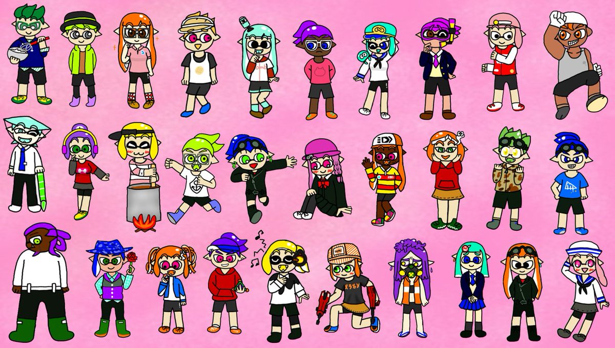 sumaburaitobot's tweet photo. あと一週間！！なので今日は二人！！
デュアルちゃんとホクサイちゃん！ https://t.co/vwck37PCEf