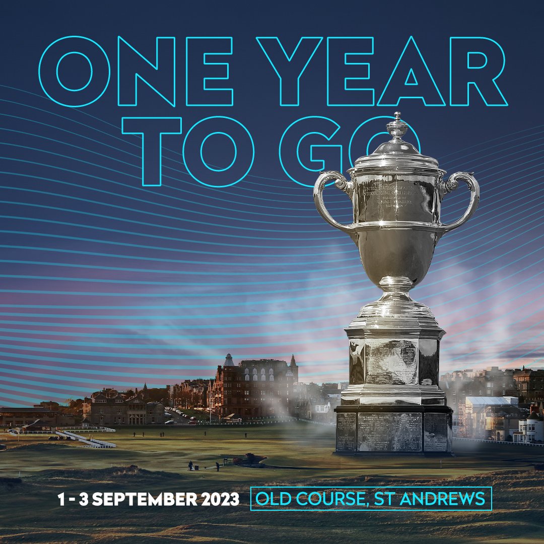 The countdown is on to the Walker Cup at <a href="/thehomeofgolf/">St Andrews Links</a> 🏆🏴󠁧󠁢󠁳󠁣󠁴󠁿