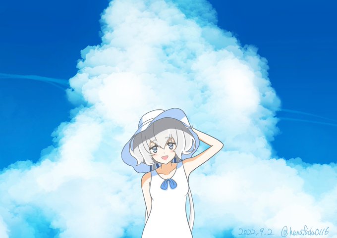 「雲 サマードレス」のTwitter画像/イラスト(新着)｜3ページ目