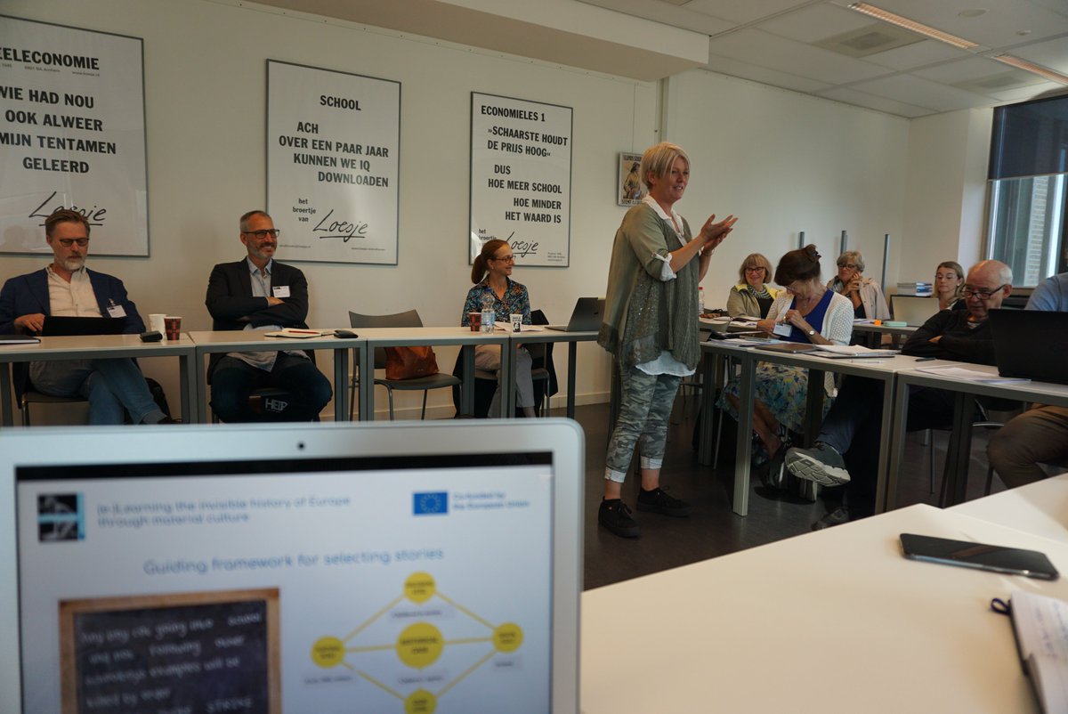 Presentation of the first steps of LETHE Project
at the <a href="/heirnet/">HEIRNET</a> conference. A great session between history educators in Amsterdam. 

First steps for learning the invisible history of Europe through material culture. 🥰

#ErasmusPlus <a href="/sepiegob/">SEPIE</a> <a href="/internacionalUM/">Relaciones Internacionales UMU</a> #heirnet2022
