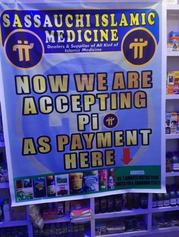 0xYCcrypt's tweet photo. The address is there...stop telling me you have not seen where to barter. Start using your Pi dear fam. No project in blockchain have had this kind of adoption within a year of it's launch. Go &amp; verify 😄 https://t.co/UgreXHpwxb