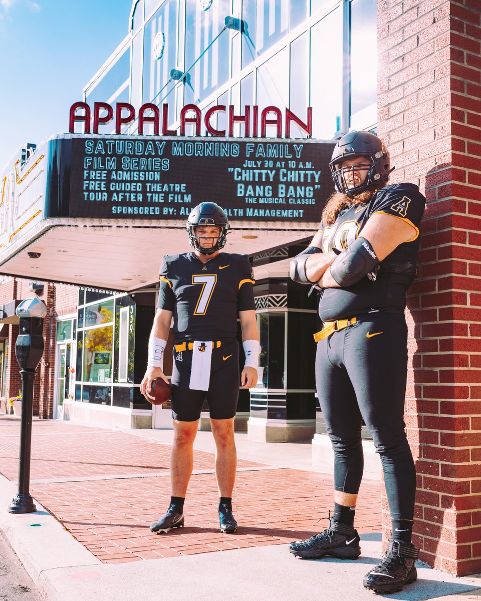 Sneak peak from the new game day intro video 👀

Get there EARLY so you don't miss any of the pregame excitement this Saturday!

#GoApp #BeatUNC