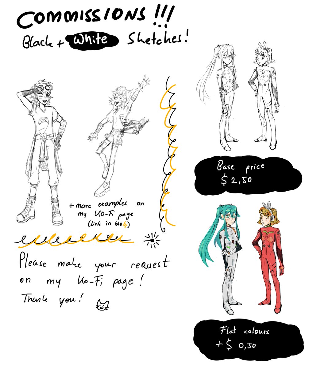 ravenrower's tweet photo. reminder that my Ko-Fi commissions are open! https://t.co/9IBrJy2IR6
if anything is unclear, feel free to dm me or reply to this tweet!
@rtArtBoost @UtoCommi
[ #Kofi #commissionsopen #CommissionSheet #artstyle #furry #ArtistOnTwitter #looking ] https://t.co/uDWoYEYoTt