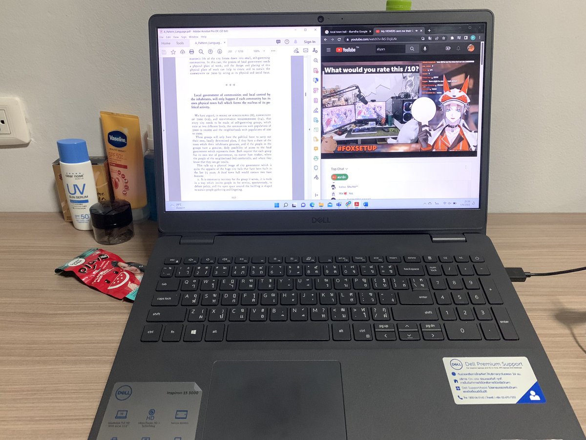 1twoone's tweet photo. Assignments VS Oshi 🫠#FoxSetup https://t.co/ofhOxl4Ea9