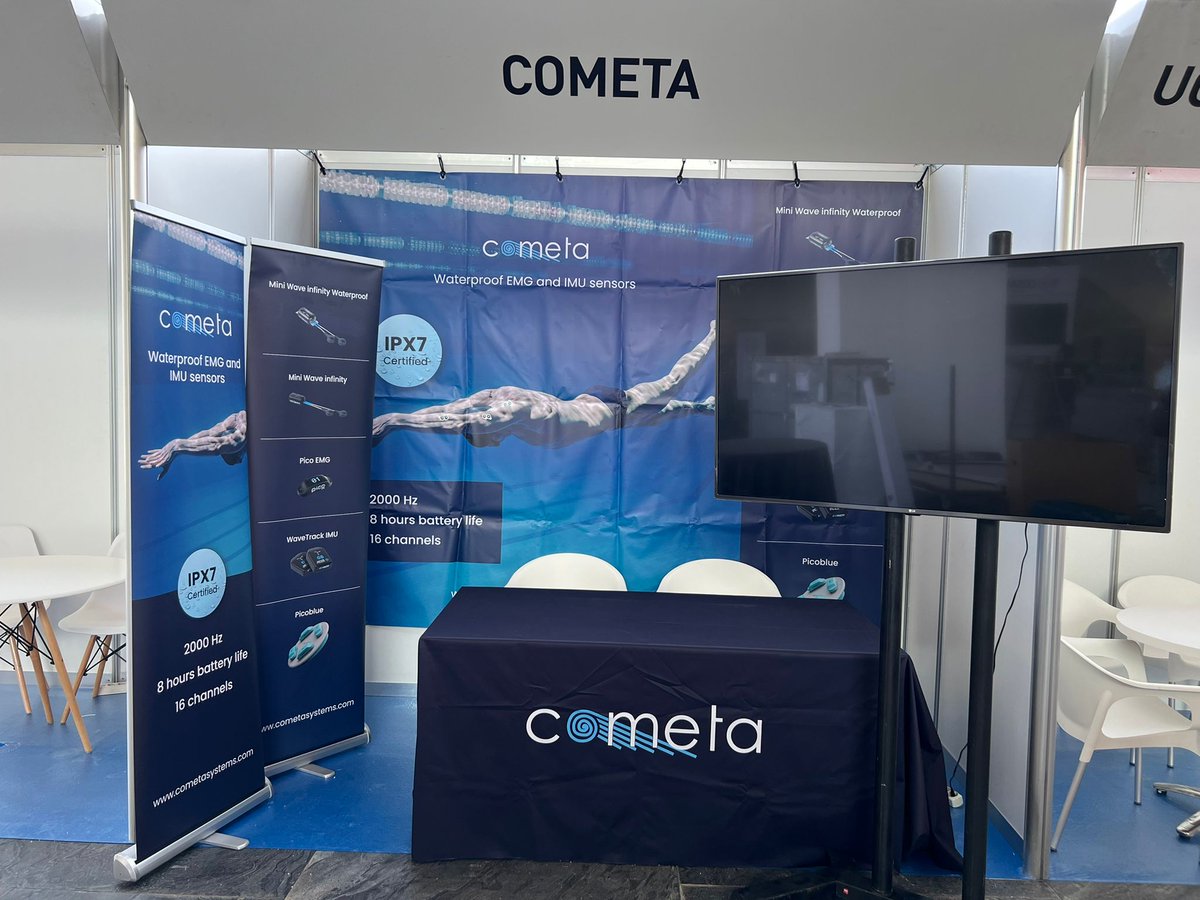 Visit our booth at ECSS in Seville and see the new PicoBlue 4 channel EMG system! #ECSS2022