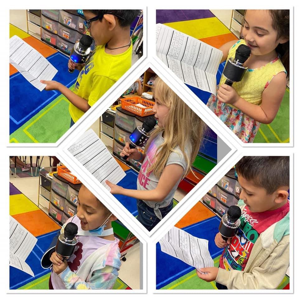 "Kids loved sharing if they would rather live in a tent or treehouse. Give them a 🎤 and they will share!"

-Mrs. Garza
