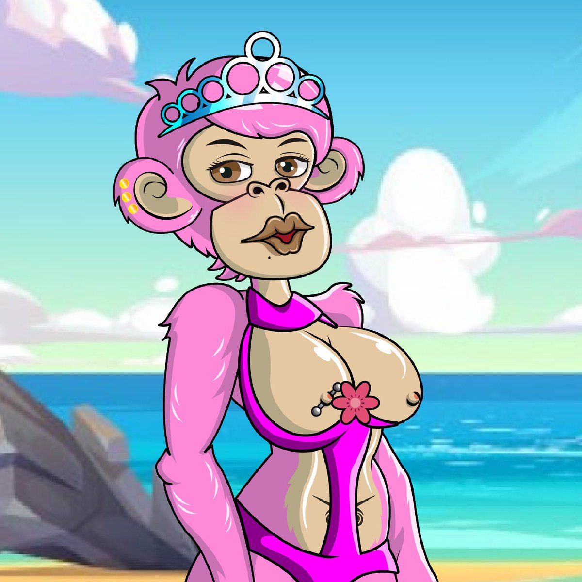 Sorry guys fell off a couple days with some priority stuff, but today we gonna give away 3 sexy ape to make up. Love the community thats building