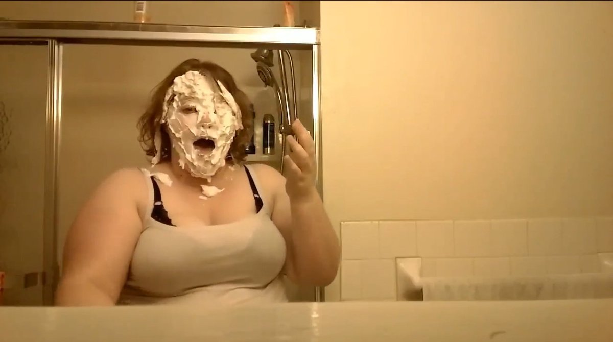 CuriousVixen82's tweet photo. Tbt First self pie edition! Both of us pied ourselves with whipped cream. This was actually my second time getting a pie in the face but Addisons first! Sale continues to go this week! #nsfw #pieintheface #whippedcream #topless #pieface #messy #gettingmessy #wam https://t.co/YhO9QdAzHc