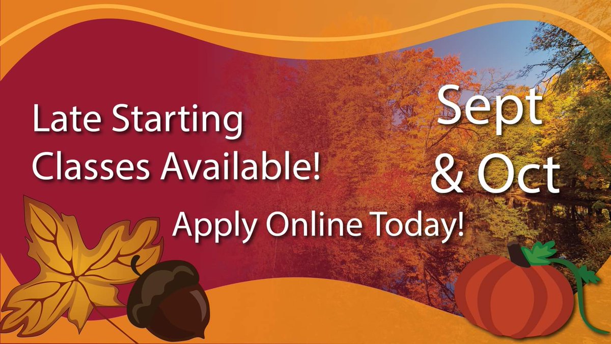 RichmondCCedu's tweet photo. It's not too late to apply! Take a look at our late starting fall classes.
https://t.co/uxLcT2Uylz
Or give us a call at (910) 410-1700
#richmondcc #communitycollege #fallsemester #registerforclasses https://t.co/FZJz4Ax2yH