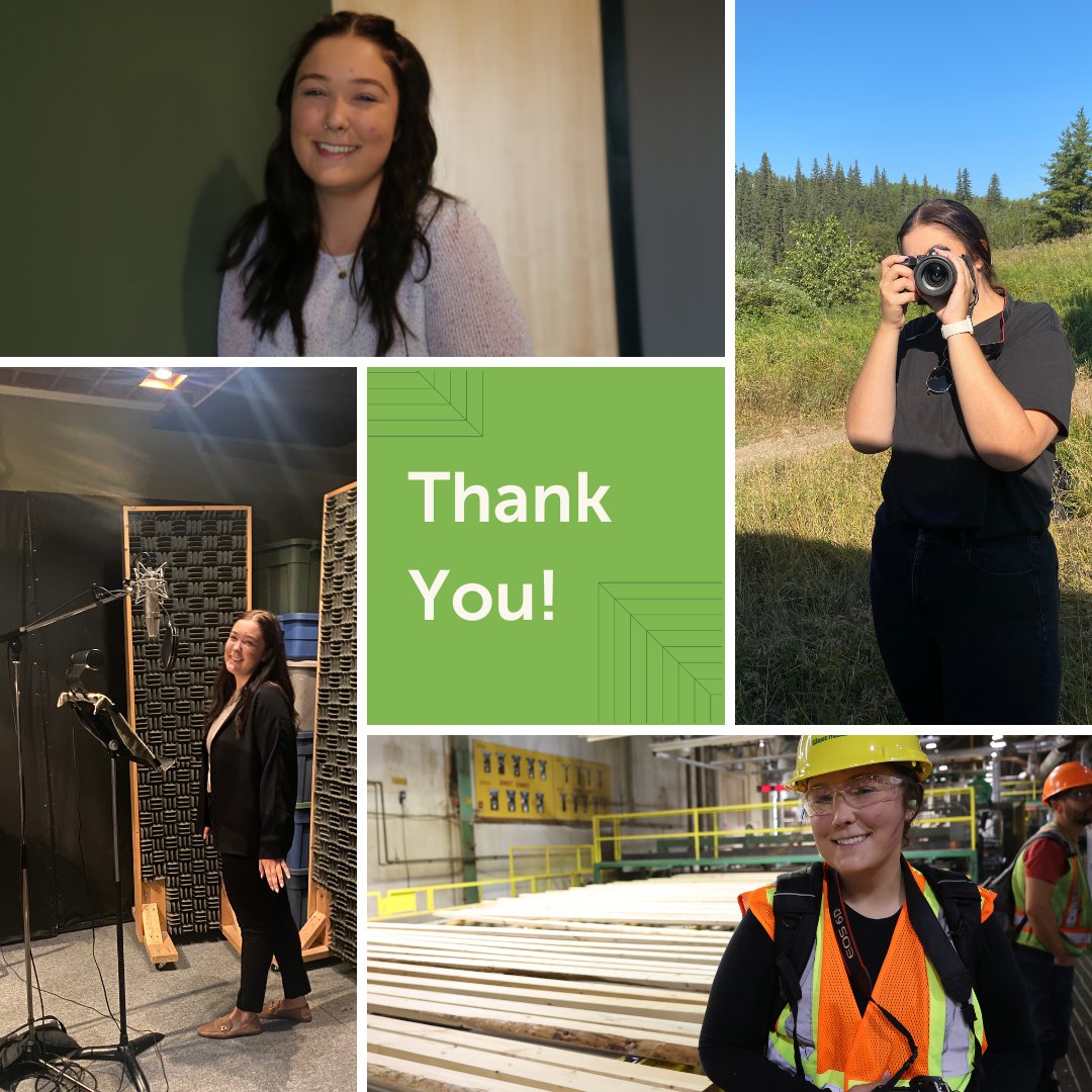 albertaforests's tweet photo. Shout-out to our amazing summer intern Lauren, from the @MacEwanU #PublicRelations program. From social media, communications planning, to enhancing our @Work_Wild program, Lauren has done amazing work this summer. We would like to thank her for all her hard work! 🌲💚 #MacPR https://t.co/hnjbgYDFoj