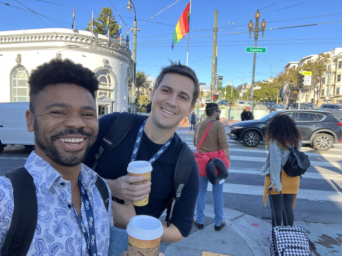 ChaseTMAnderson's tweet photo. First day of school, but now we’re officially the teachers! #gaydoctors #gayattendings https://t.co/9VtF6MRfYx