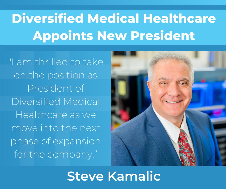 DivMedINC's tweet photo. As we continue to grow, so does our former COO, Steve Kamalic. He is now taking on the role of President. We are thrilled for what the future holds for us & Steve. Read more about the news on @SCBiotech: https://t.co/AJHbnToyvi
#Divmedinc #SCBIO #medtech #growingcompany #health https://t.co/TG0dBY7LsW