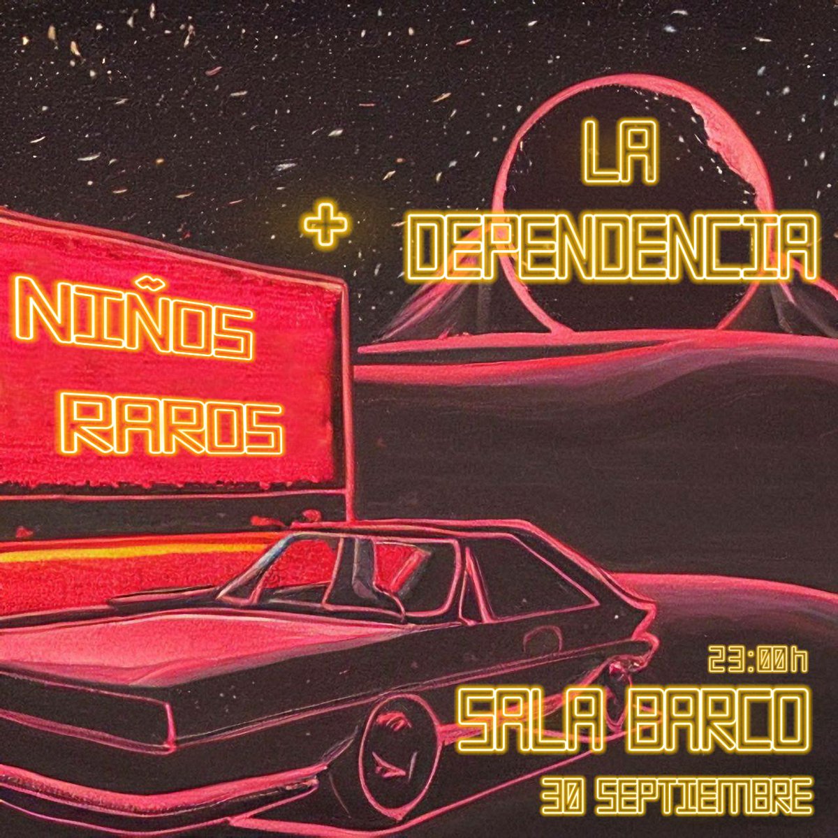 gente de Madrid!!! niños raros se estrena en directo en la sala barco (malasaña) el día 30 a las 23!