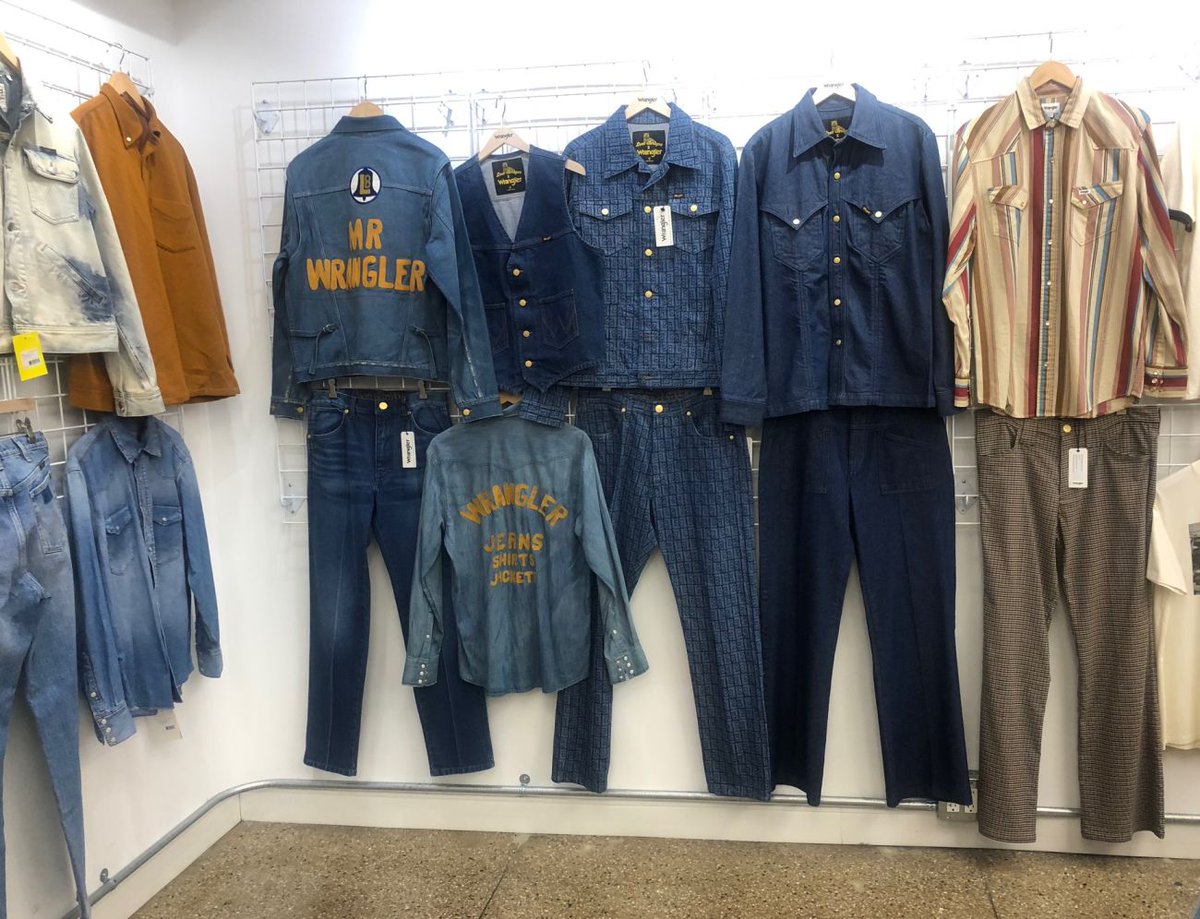 denimology's tweet image. My Visit at The Wrangler Showroom - denimology.com/2022/09/my-vis… @wrangler #newcollection #fall22 #collaborations #preview #showroom #exciting #new #womenswear #menswear #denim #jeans