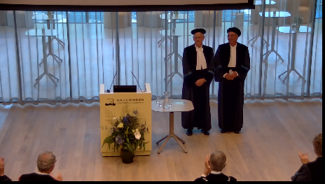 MarloesKraan's tweet image. Very enjoyable and unique farewell lecture of @ENPWageningen colleagues Gert Spaargaren en Peter Oosterveer at @wur today. The first time in history that two profs say good bye together. How nice, let's wait and see if this becomes a global sustainable social practice :-)