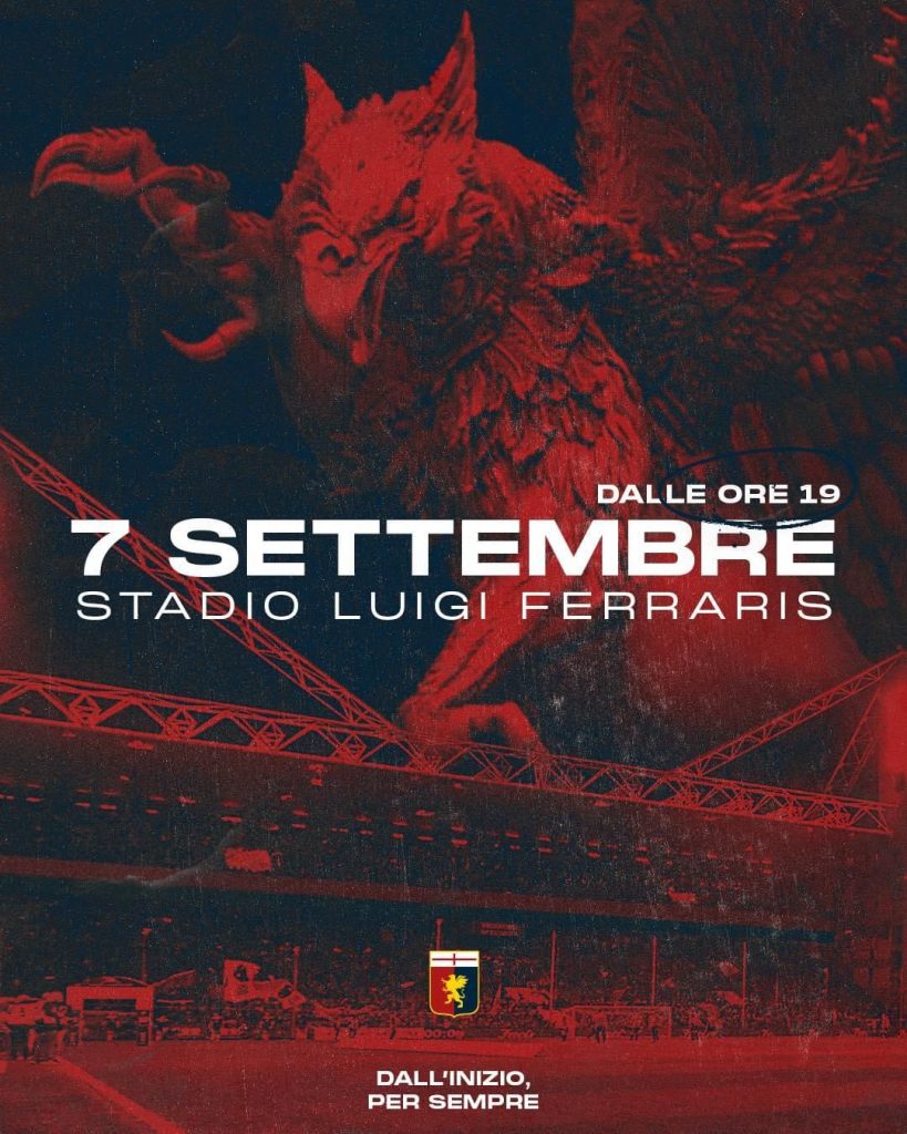 Il Genoa invita tutti al Ferraris per i suoi 129 anni - pianetagenoa1893.net/primo-piano/il…