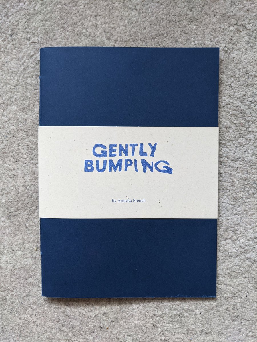 AnnekaFrench's tweet photo. Last few copies of my first book Gently Bumping available - a collection of texts on motherhood written through the motif of water. Please contact for details #gentlybumping https://t.co/P6S5fa3DCO