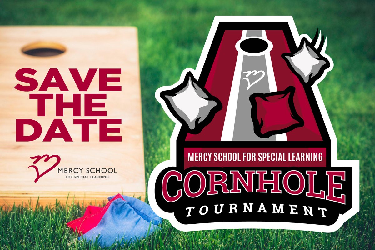 Mercy School For Special Learning cornhole tournament coming at you Saturday, November 12, 2022. Start practicing now. #cornholetournament