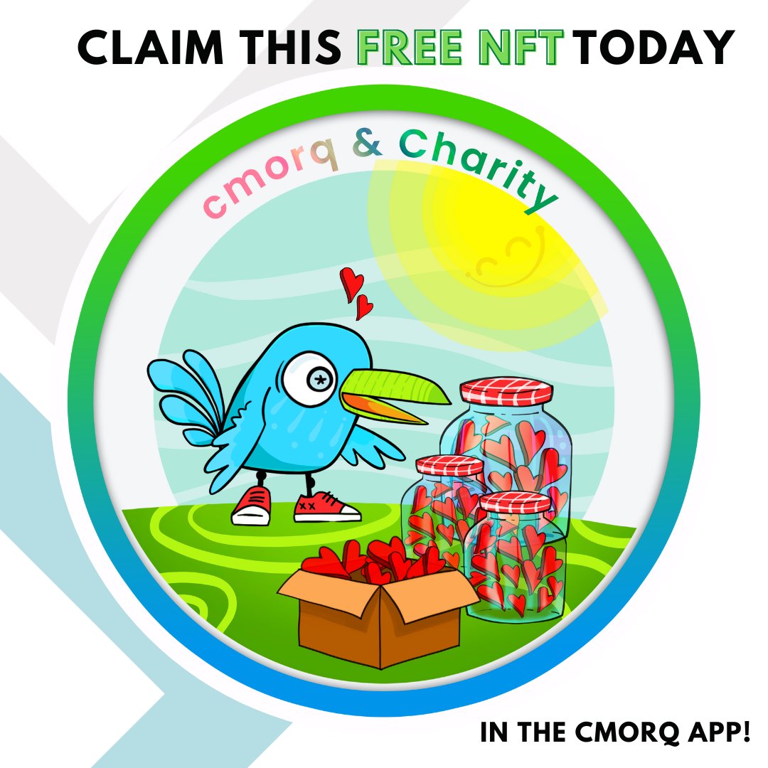 junta_app's tweet photo. 🇺🇸CLAIM THIS NEW FREE NFT IN THE CMORQ APP TODAY!🦚 Get yours and share a photo of this NFT!🔥

🇧🇷RESGATE HOJE ESSA NOVA NFT GRÁTIS EM CMORQ APP!🦚 Garanta a sua compartilhe uma foto desta linda NFT!🔥

Art by @sara_nmt 

#NFTdrops #NFTgiveaway #NFTs #charity #charityday https://t.co/xq6i9wVhYN