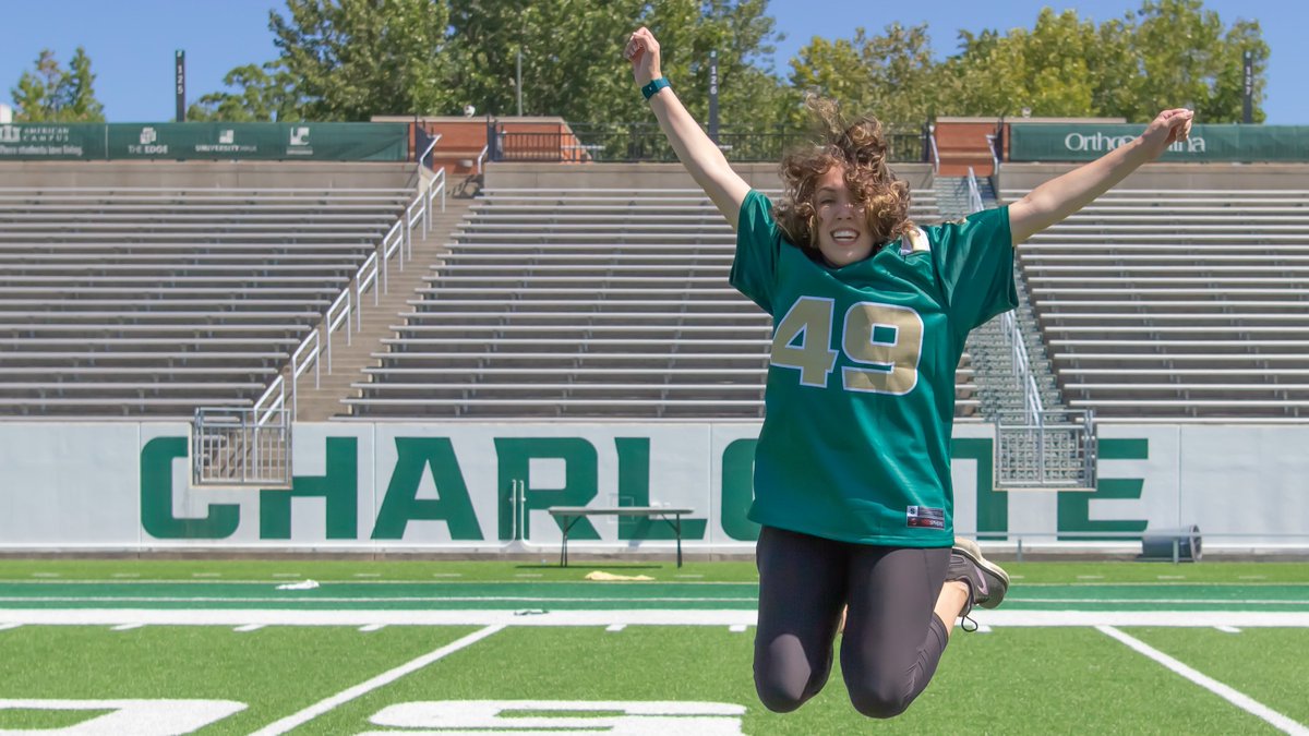 Tomorrow is COLLEGE COLORS DAY!! 💚🤍 (Can you tell we're excited?) Barnes & Noble Charlotte will have games, snacks, prizes and a 10% discount with code CELEBRATE10! 🥳 Come by Fri Sep 2, 11 a.m. to 1 p.m. #CLT #UNCCharlotte