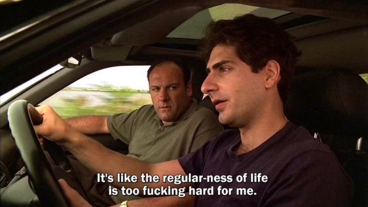 RealEmirHan's tweet photo. The Sopranos (1999–2007) https://t.co/RMPrM8eMTH