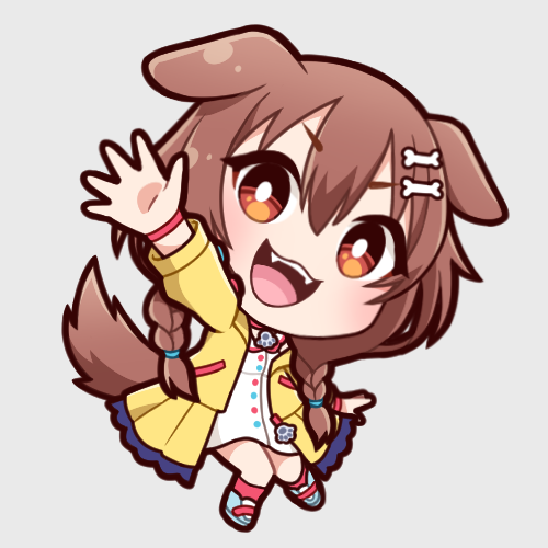 戌神ころね 「ホロのみ#繋がらなくていいから俺の描くデフォルメを見てくれ 」|OHUのイラスト