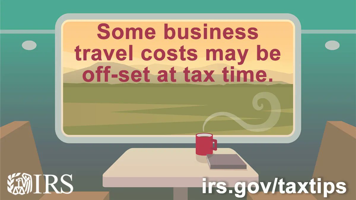 Business travelers may be able to off-set some costs by claiming business travel deductions when they file their taxes. See: buff.ly/3SHQBwE 
#IRS #taxes #businesstaxes