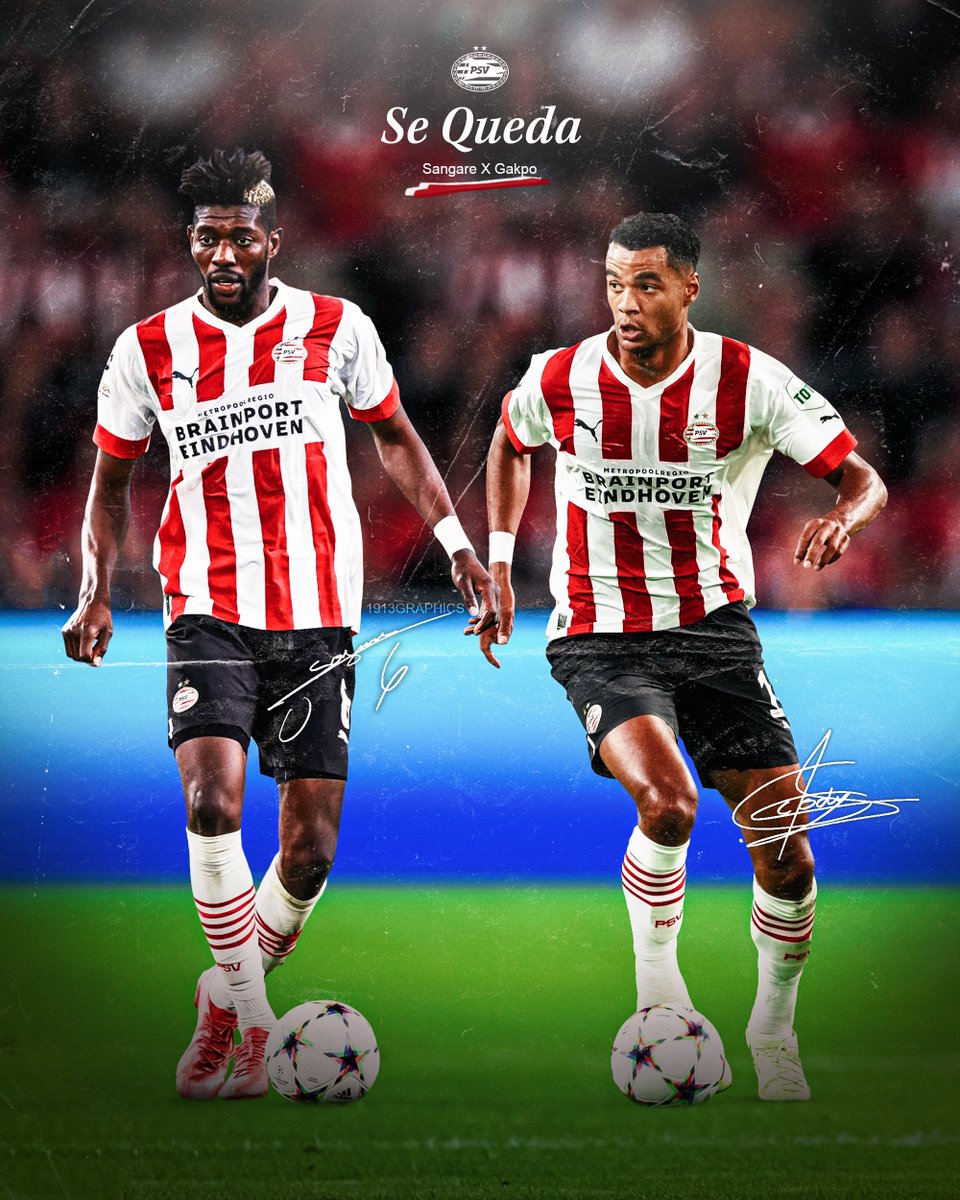 Se Queda.❤️🤍💡

Liken en delen wordt gewaardeerd!

<a href="/PSV/">PSV</a> 

#PSV #Gakpo #Sangare #transfer #smsports #DeadlineDay #Eindhoven