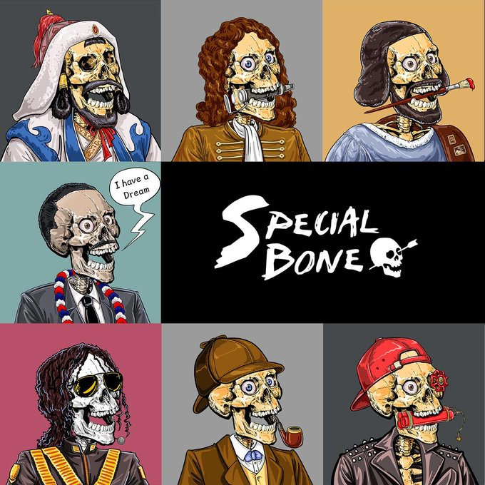 special_bone's tweet photo. Let's enjoy NFT art together!

SpecialBone is a NFT Collection of tributes to history

Please look forward to it!
#NFTartist #NFTGiveaway #NFTCommmunity https://t.co/mwgeml3dvD