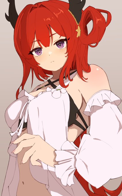 スルトさんの水着可愛いね・・・
#アークナイツ  #明日方舟 #Arknights 