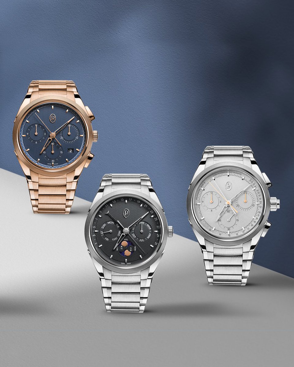 parmigianiwatch's tweet photo. Since its launch a year ago, in the year of the 25th anniversary of the House, the Tonda PF collection has become a landmark of Parmigiani Fleurier thanks to a pure expression of refined watchmaking, craftsmanship and high horology. 

#ParmigianiFleurier #TimeIsFlying #TondaPF https://t.co/B30H5faB2N
