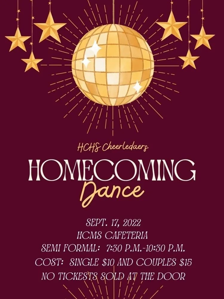 HCSchools's tweet photo. Tickets are on sale now for the high school homecoming dance! https://t.co/XZo3xs7zvE