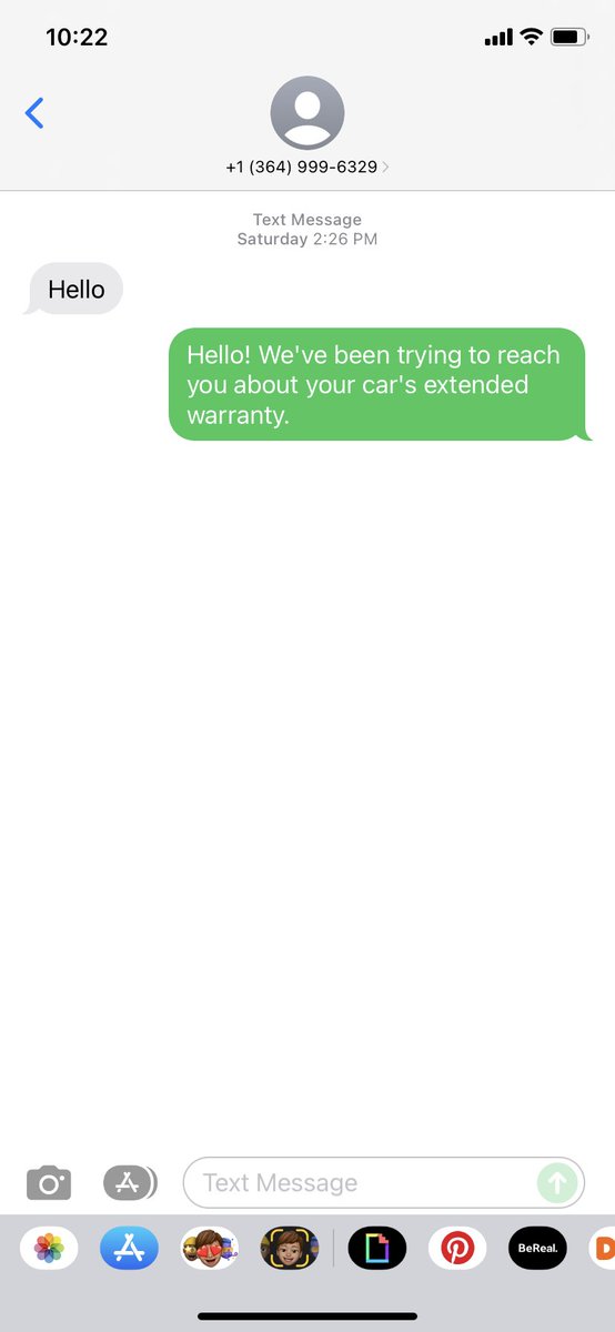 kbeebs14's tweet photo. What are your favorite ways to respond to or troll spam calls/texts/emails? I’m done not picking up and blocking. I want to have some fun. I’m entering my unhinged era https://t.co/Ob3unlubu8