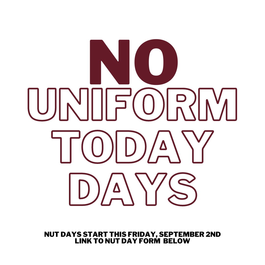 Cook-Wiss NUT Days are here! For more details and information on payment: docs.google.com/document/d/1k9…