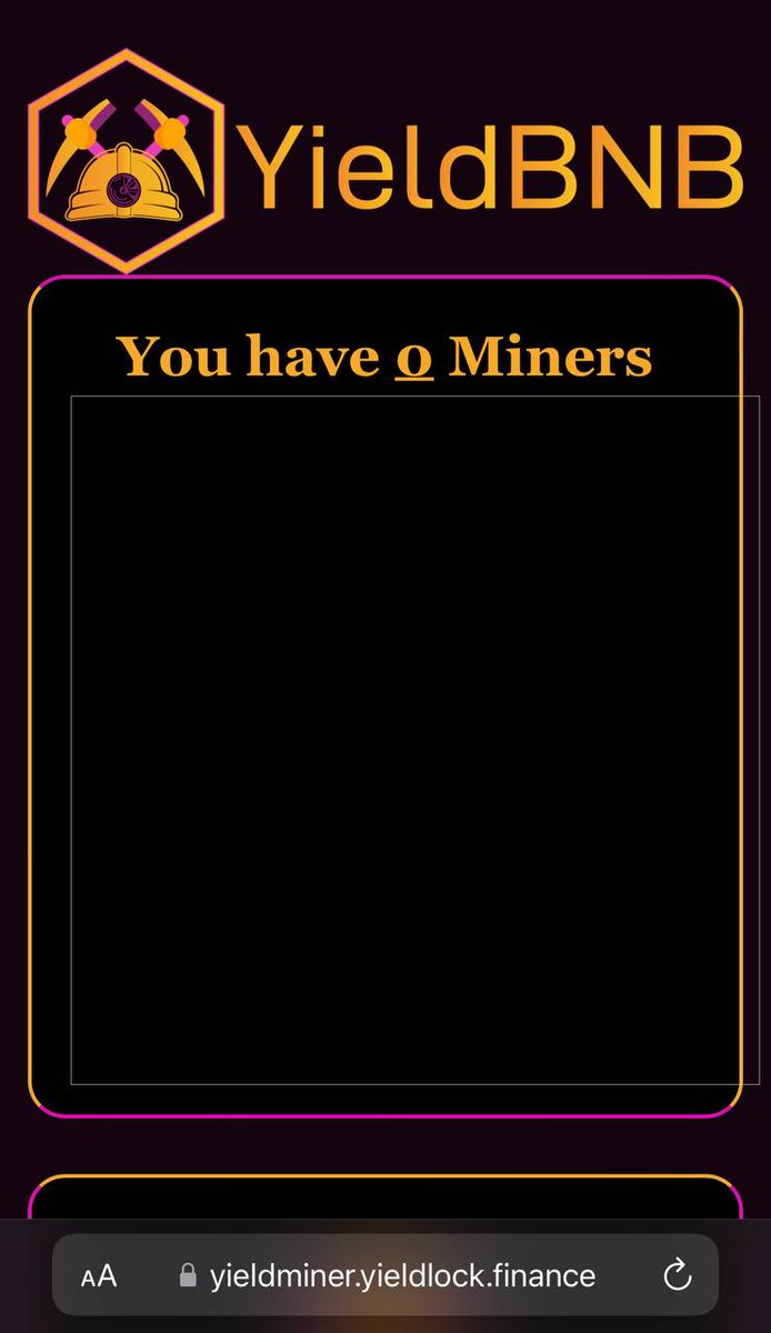 LegitXAirdrops's tweet image. YIELDBNB 
📣UPDATED WEBSITE 
*get ready for marketing push*

The YieldMiner contract is verified, open source,3-5% Daily bnb! Running strong now for 2 months 

✅ALL DEV FEES FROM MINER WILL BE USED FOR FURTHER MARKETING 

YieldMiners website (yieldminer.yieldlock.finance)
BSCSCAN