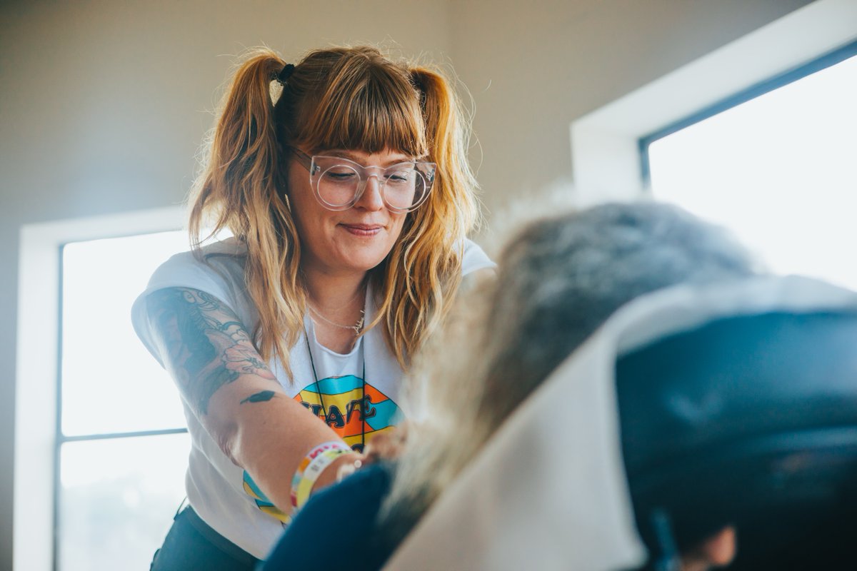 One of the reasons High Plains gets some of the most talented comics in the game is because they can't wait to get back into the healing hands of Abby Jane Palmer of Green Room Healing Arts." Thank you Green Room Healing Arts for sponsoring the festival!