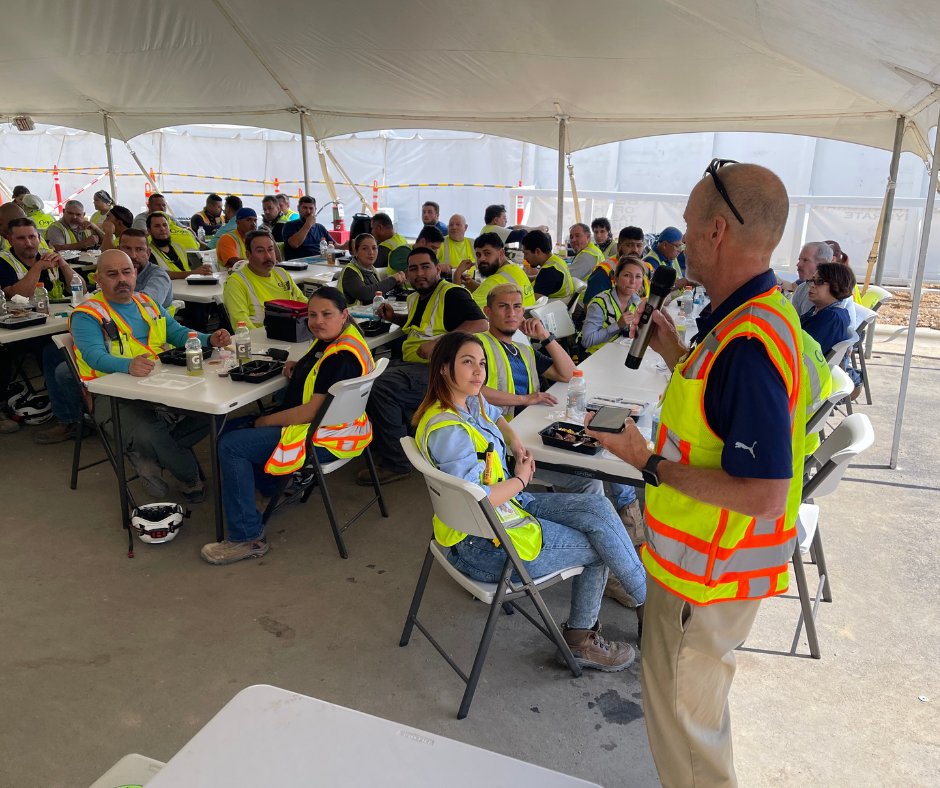 coopereic's tweet image. Celebrating energization of the main switchgear at one of our job sites with delicious lunch and raffle prizes! Congratulations to everyone on such successful work!

Barry Brown, Eddie Cook, Brett Bonar, and Josue Camacho making it happen!🙌

#energization #mainswitchgear