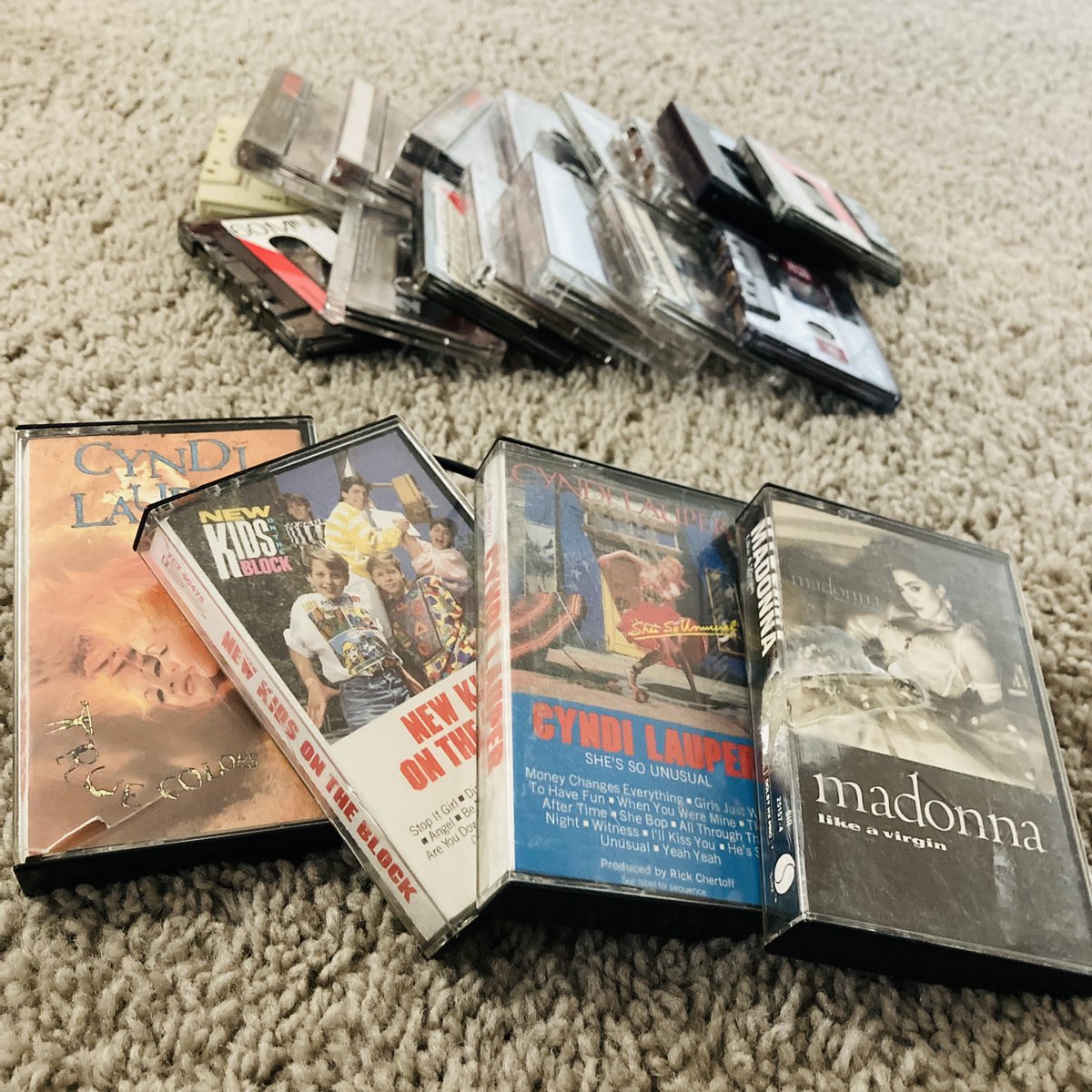 RetroNeedy's tweet photo. I found a few of my old tapes and mixtapes, I wish I had kept more with their case though.  But at least I have a few. 
#Nostalgia #80smusic #mixtapes #cassettetapes #80s #retro https://t.co/ZkAq0SKaf8