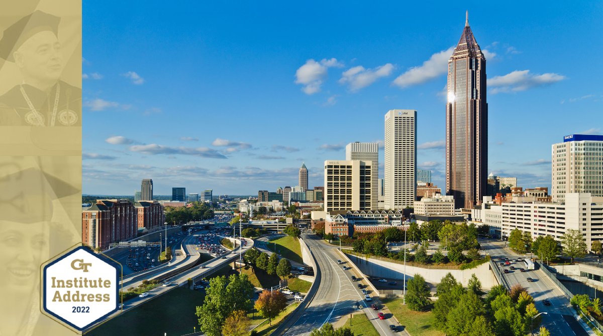 GeorgiaTech's tweet photo. Last year Georgia Tech had an immediate statewide impact of nearly $4.2 billion, the highest of any university in the state. Companies like @Nike, @Microsoft, and @Google have moved to be closer to the talent here on campus in Midtown Atlanta. #WeCanDoThat #InstituteAddress https://t.co/AtirZCLK1K