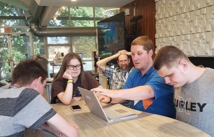 Thank you <a href="/onekcradio/">One KC Radio</a> for partnering with <a href="/KansasBlind/">Kansas Blind School</a> for airing our student-led <a href="/kssbpodcast/">Discover Podcasting</a> show!!  Original shows can be heard on One Kansas City Radio Mondays at 10 a.m. on
100.1 FM or at onekcradio.org beginning September 5.