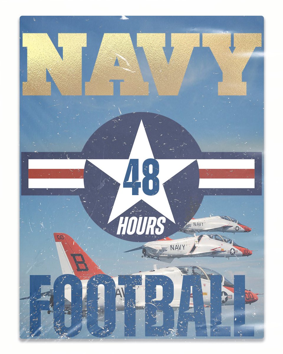 T-Minus 48hrs

#GoNavy | #RollGoats