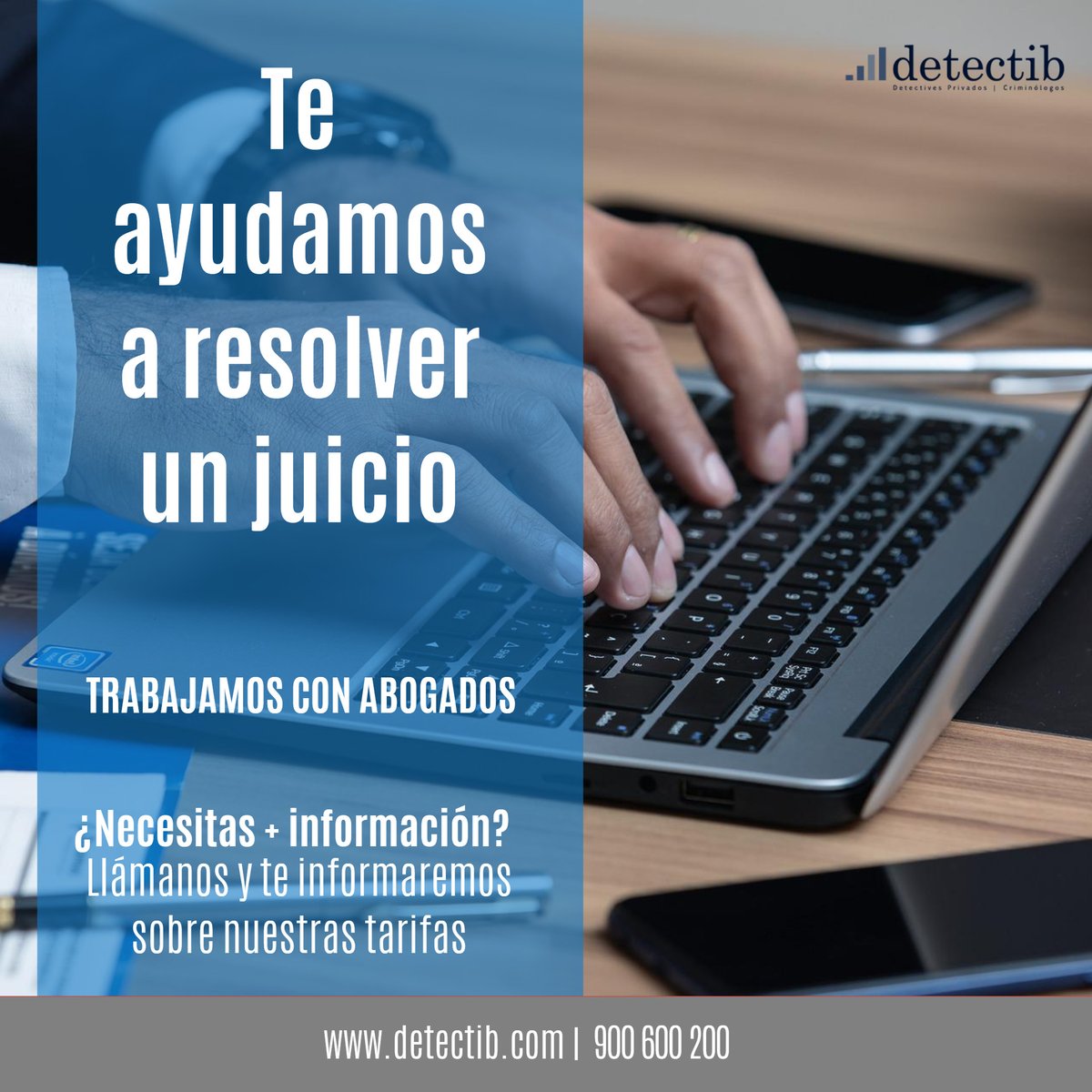 Detectib1's tweet photo. Empieza el nuevo curso y desde #Detectib te ayudamos a ganar todo #juicio que se presente por delante, con pruebas rigurosas y verídicas para que puedas defender con plenas garantías a tu cliente. https://t.co/2GBf8nd0D6
