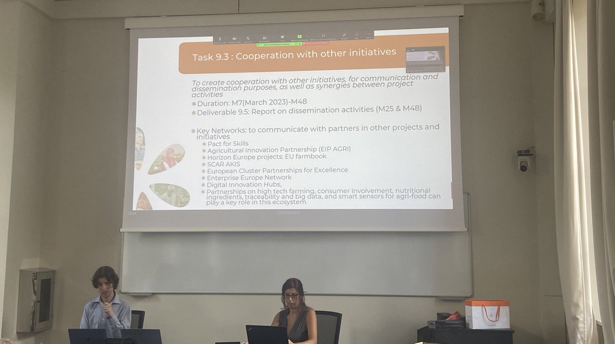 BranwenFfion's tweet image. Today @COPACOGECA are at the kick off meeting of the #IRESTART project! Focusing on re-skilling and up-skilling the #agrifood sector! We’re looking forward to collaborate with the partners and to make synergies and long term impact with the Agrifood #pactforskills #partnership