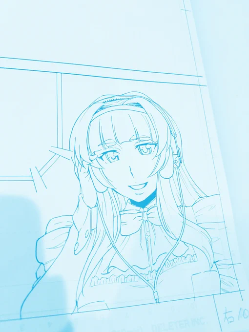 本日の作業終了です～。今回の作業分のキャラの下描き終わって、キャラペンに入ったんだけど、今回本当にオッサンだらけです～^^;久々にヘブン描いてる気がしゅる・・・ 