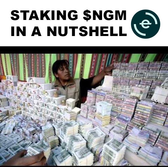 BrainBigTrades's tweet photo. Get a juicy passive income on $NGM at 24.85% APY to kick off the month.🔥🔥

Keep printing; the #RoadToAdoption is ahead of us.💪

To learn how to stake $NGM, click here: https://t.co/SuwmmY7aIK

#crypto #staking #DeFi #altcoins #IBCGang #NextGenMoney @CitadelDAO https://t.co/V0Wbvko4sH
