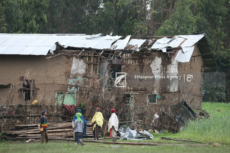 GazettePlusET's tweet photo. #TPLF publicly declared war on innocent civilians saying will "settle a score on people of Amhara". Its fighters destroyed livelihoods in both #Amhara and #Afar. The group now is using looted humanitarian fuel @WFP  to wage another war despite GoE's holding out an olive branch. https://t.co/EAXKoHv4I6