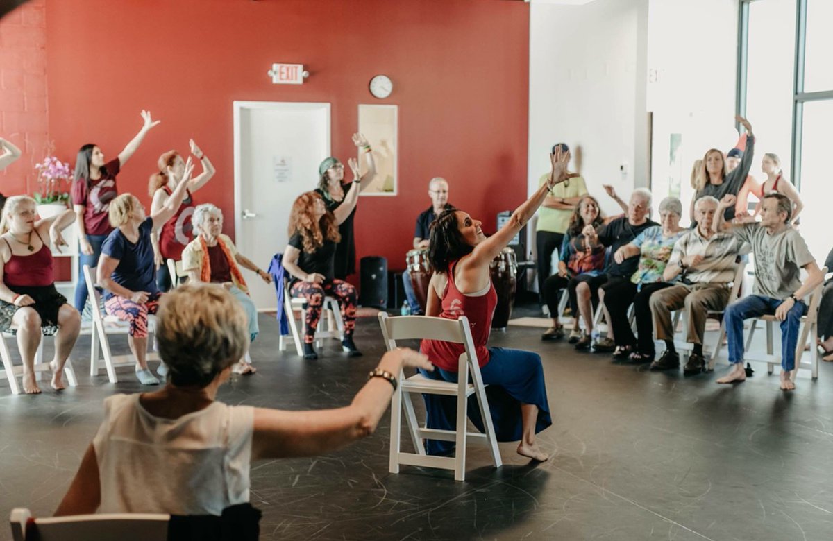 TOMORROW at SCD's Home Studio❗️We are thrilled to be bringing back SCD's Red Tent classes for individuals ages 40 +, with or without dance experience, to join and celebrate their spirit through dance. Red Tent classes will take place on the 1st and 3rd Friday of every month 3-4pm